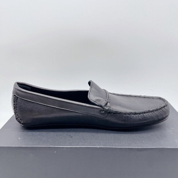 Allen Edmonds Super Sport Mens Driver Loafers Shoes Dress Black Leather US 9 - Picture 8 of 13